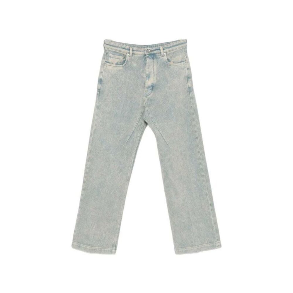 Rick Owens Men Honeycomb-Textured Jeans